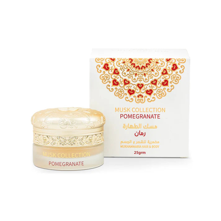 Mukhammaria Hair and Body Musk Collection Pomegranate